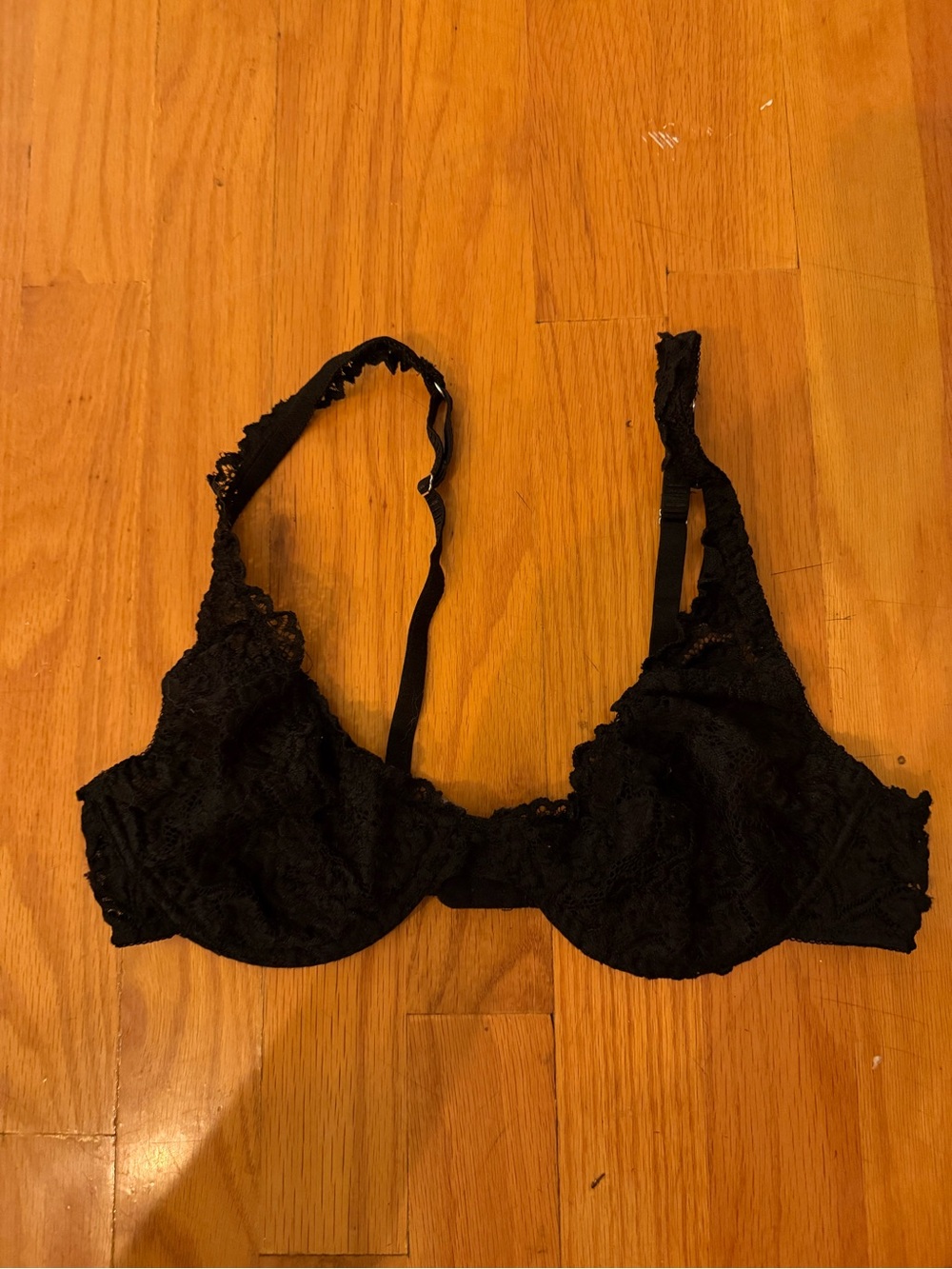 Urban Outfitters Black Lace Underwire Bra